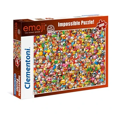 Imagen de Clementoni Impossible puzzle 1000 piezas Emoji (39388)