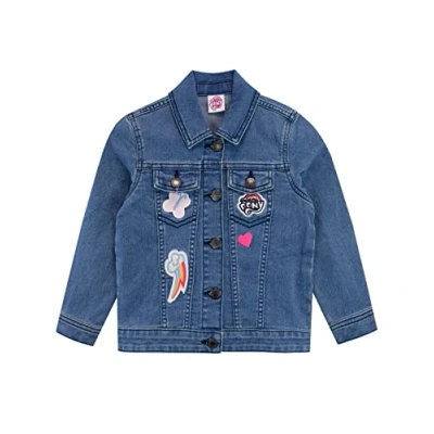 Imagen de My Little Pony Chaqueta vaquera para Niñas Twilight Sparkle y Pinkie Pie Ropa de Exterior Infantiles Azul 4 5 Años