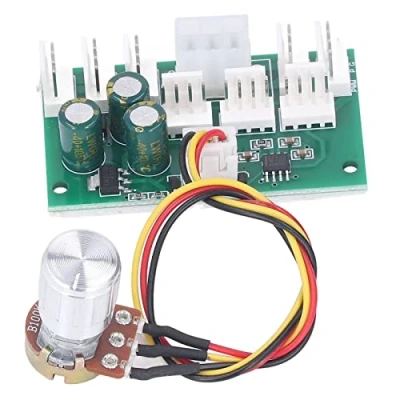 Imagen de Ventilador de Refrigeración Hub PWM PC Chasis Divisor 8 Vías Módulo Control Velocidad Regulador Presión Gobernador Adaptador 4 Pines 12V