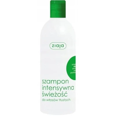 Imagen de ZIAJA Champú anticaspa para el Cabello con extracto de menta graso 400 ml