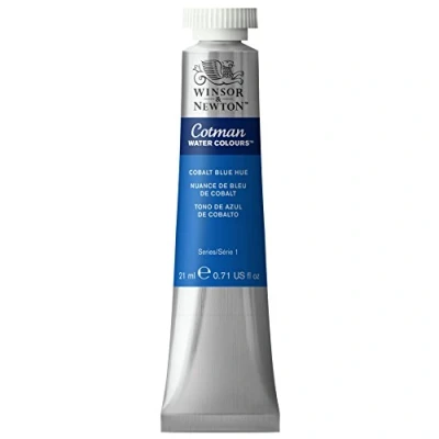 Imagen de Winsor &amp; Newton Cotman Tubo Acuarela, 21 Ml, Tono Azul Cobalto