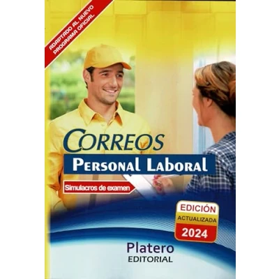 Imagen de Simulacros de examen Personal Laboral Correos (Ed. 2024)