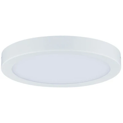 Imagen de Paulmann 70899 Panel LED Abia, redondo, incl. 1x22 W, lámpara de techo, blanco mate, plafón, plástico, para sala estar 2700 K