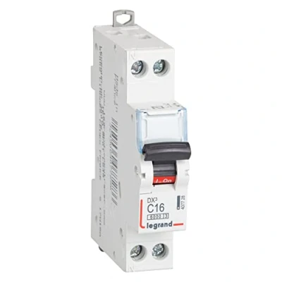 Imagen de InterruptorAutomatico DPNDX3 1+N 16ALegrand 407728 1 modulo