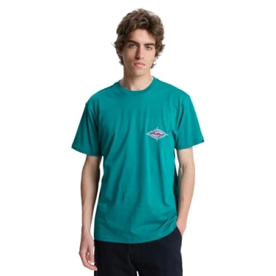 Imagen de Quiksilver Blast Camiseta estampada, Talla: XL, Teal