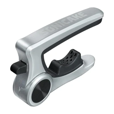 Imagen de SONICAKE Guitar Cejilla Capo para Guitarra Eléctrica Acústica Bajo Ukelele Mandolina y Banjo Plata