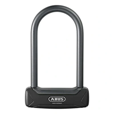 Imagen de ABUS U lock Granit Plus 640/135HB230 + soporte TexKF Candado de bicicleta extra ligero con grillete redondo Nivel seguridad 12 Negro