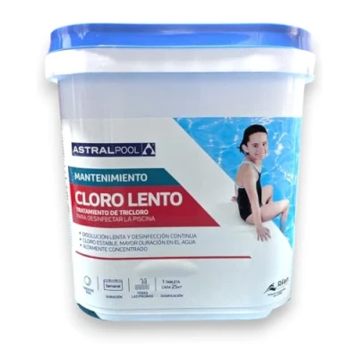 Imagen de Cloro Lento en tabletas 250g AstralPool 5 KG