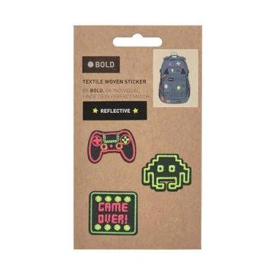 Imagen de LÄSSIG Pegatina Textil autoadhesiva (3 uds.) /Bold Match Textile Sticker Gaming