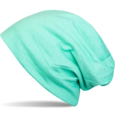 Imagen de styleBREAKER Gorro clásico Liso Unisex con Tejido Polar Interior, Forrado 04024008, Color:Menta