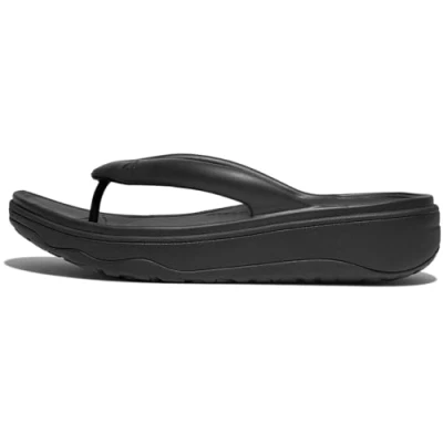 Imagen de Fitflop Relieff Recovery Toe Post Sandals, Sandalia Mujer, Black, 38 EU