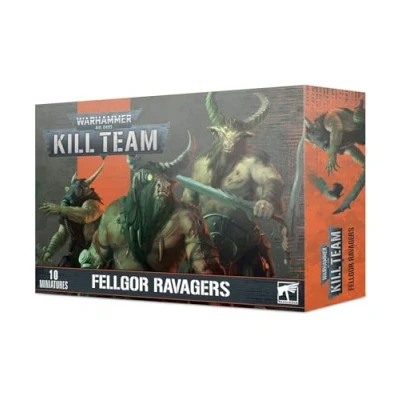 Imagen de Games Workshop Warhammer 40,000 Kill Team: Fellgor Ravagers (2023), Negro