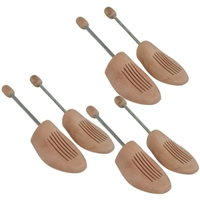 Imagen de DELFA Juego de 3 pares horma zapatas madera con espiral T. 40/41, buena calidad y precio moderado
