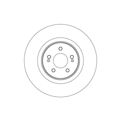 Imagen de Disco de freno TRW SINGLE DF6813S