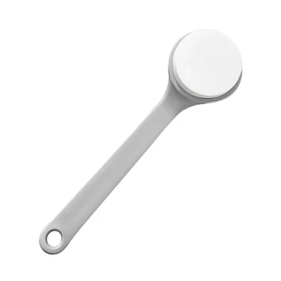 Imagen de 1 cepillo de esponja mango largo, limpieza, ducha, aplicador crema, adecuado para fregar la suciedad ducha