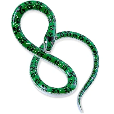 Imagen de Title: widmann Serpiente hinchable, Verde, wdm2458s
