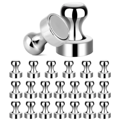 Imagen de TIDEVAN 20 Piezas Imanes Potentes,Imanes Neodimio Potentes 12X16mm Pizarra Magnetica Nevera,Imanes Pequeños,Iman Nevera para Cocina Tablero Clavado Tablón de Anuncios Magnetico Refrigerador