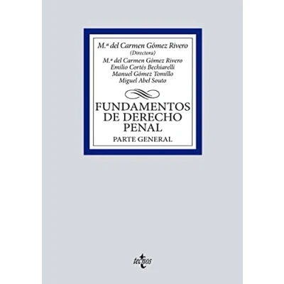 Imagen de Fundamentos de Derecho Penal: Parte general (Derecho Biblioteca Universitaria Editorial Tecnos)