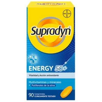 Imagen de Supradyn Energy 50+ Antiox 90 comprimidos