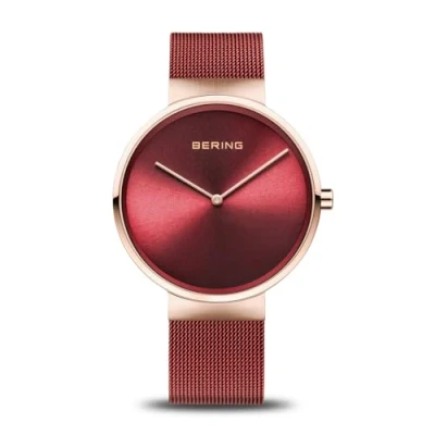 Imagen de BERING Reloj Analógico para Hombre de Cuarzo con Correa en Acero Inoxidable 14539 363