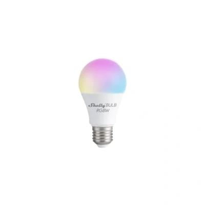 Imagen de Shelly Duo RGBW, Bombilla Inalámbrica Con Monitoreo De Consumo Funciones Color Y Oscurecimiento, Automatización Del Hogar, iOS Android App, Compatible Alexa &amp; Google Home