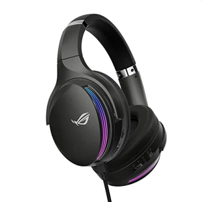 Imagen de ASUS ROG Fusion II 500 Auriculares Gaming RGB (Quad DAC ESS 9280, Sonido Envolvente 7.1 Virtual, micrófonos AI Beamforming con cancelación de Ruido y Soporte para PC, PS5, Switch Xbox) Negro