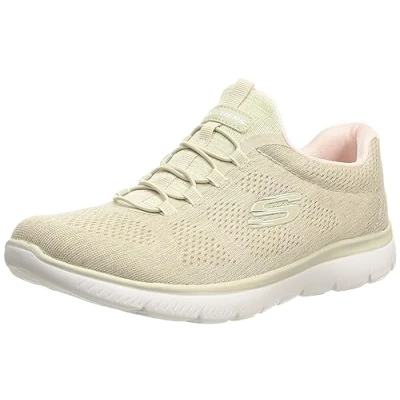 Imagen de Skechers Summits Fun Flare, Zapatillas Mujer, Taupe Pink Tppk, 38 EU Ancho