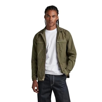 Imagen de G Star Raw Fabric Mix Overshirt para Hombre, Verde (Shadow Olive D22935 A790 B230), L