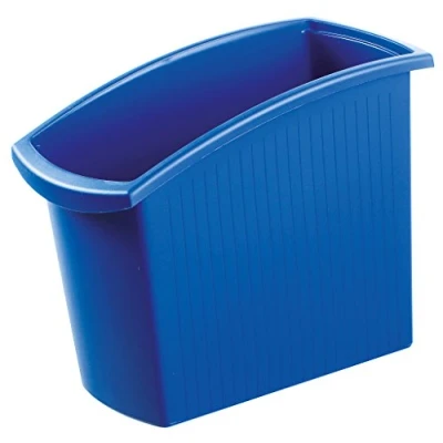 Imagen de HAN Mondo 1840 14 Papelera de reciclaje (3 unidades, muy elegante y delgada, con volumen 18 litros), color azul