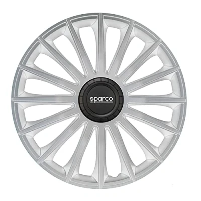 Imagen de SPARCO Treviso SPC1393SV Tapacubos 13in plata