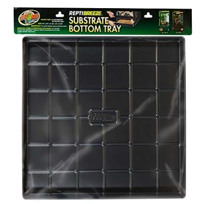 Imagen de Zoo Med ReptiBreeze Bandeja Inferior para sustrato (tamaño XL), se Adapta a NT13 NT17 24 L x W 2 H