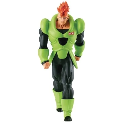 Imagen de Banpresto Figura de Acción Android 16 Dragon Ball Z Solid Edge Works 20 cm BP89836P Multicolor Coleccionable Ideal para los fanaticos del Anime