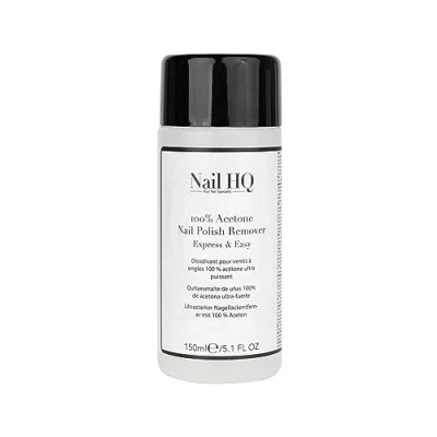 Imagen de Nail HQ 100% Acetone Polish Remover 150ml