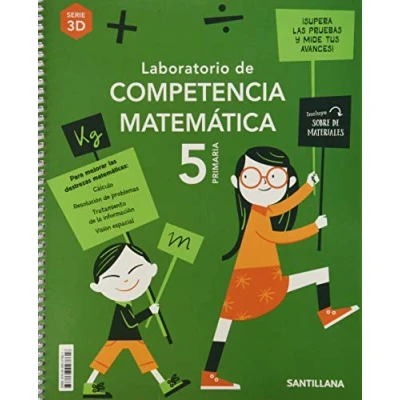 Imagen de LABORATORIO DE COMPETENCIA MATEMATICA 3D 5 PRIMARIA 9788468027661 (SABER HACER CONTIGO)