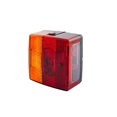 Imagen de HELLA Piloto posterior Lámparas incandescentes 12V montaje exterior/Conexión roscada ECE Color de tulipa: rojo/amarillo/blanco Conector: Conector plano 2SE 004 623 001