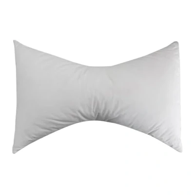 Imagen de Pikolin Home Almohada Cervical Mariposa Tacto Gel, de Fibra, Gran Acogida, Firmeza Media, para Dormir Boca Arriba o Cambiando Postura