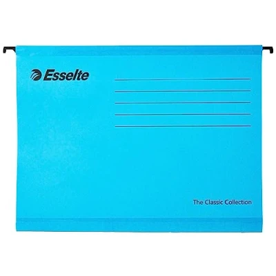 Imagen de Esselte Pendaflex Paquete de 10 carpetas colgantes A4, azul