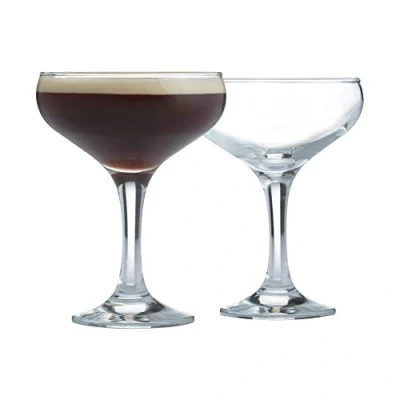 Imagen de Ravenhead Entertain Vasos de cóctel platillo, Transparente, Juego 2
