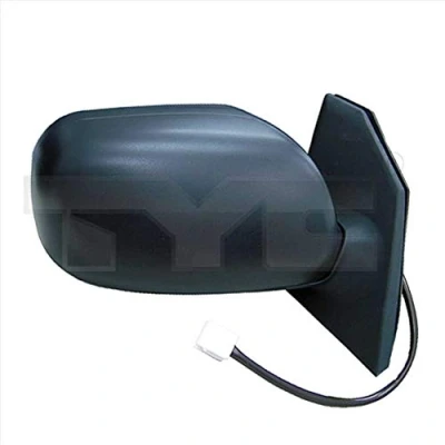 Imagen de Espejo retrovisor Tyc 336 0070 izquierda imprimado para ajuste elect. espejo, convexo, calefactable TOYOTA: Corolla IX Hatchback, Berlina