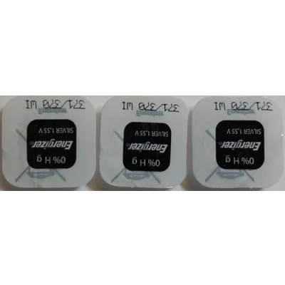 Imagen de Energizer lote de 3 Blisters 1 pila óxido plata para relojes 371/370 SR69