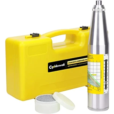 Imagen de CGOLDENWALL Martillo de Rebote para Hormigón Rango Medición 10 60Mpa Esclerómetro ZC3 A con Certificado CE