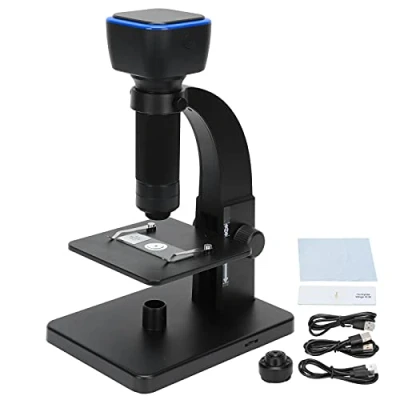 Imagen de 2000x Industry Microscope Kit Conjunto de Cámara, Hd Wifi/Usb Camera Microscopio Digital Lupa 500x / Diseño Doble Lente para la Industria