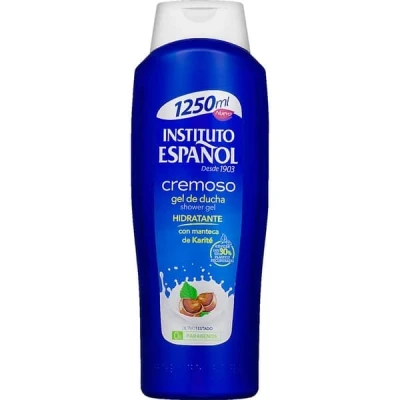 Imagen de Instituto Español Gel de Baño Cremoso con Manteca Karité 1250 Ml