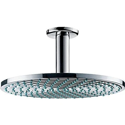Imagen de Hansgrohe 27463000 Raindance S 240 Ducha Fija, Montaje en Techo, Cromo, 1 tipo de chorro, ahorro agua