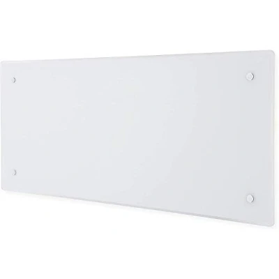 Imagen de Adax CLea H Convector inteligente de pared con WiFi, control smartphone, bajo consumo, resistente a salpicaduras, 1200 W, altura 340 mm, color blanco KWT, protección contra heladas