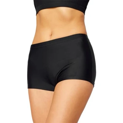 Imagen de Merry Style Shorts Bañadores Deportivos para Mujer Trajes de Baño Natación Bikini Playa Piscina Deporte Bragas Modelo L23L1 (Negro (9240), 58)