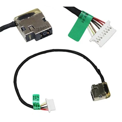 Imagen de ZAHARA Arnés de Cable para HP Chromebook 14 x AC DC IN 754734 FD1 SD1