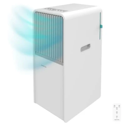 Imagen de Aire acondicionado portátil Cecotec ForceClima 7150 Style, 1750 fg/h, 2 velocidades, 20 m², 4 modos, Deshumidificador, Mando a distancia, White