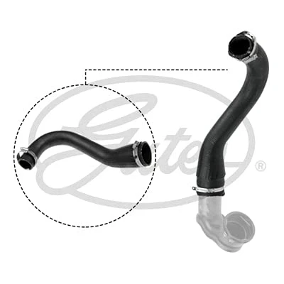 Imagen de GATES 09 0174 Manguera Turbo ACM (caucho poliacrílico) OPEL: Astra J Sports Tourer, Hatchback, Berlina, CHEVROLET: Cruze Berlina