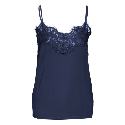 Imagen de Soaked in Luxury Clara Singlet Top, Mujer, Talla: Small, Navy
